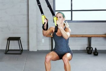 TRX Leg Exercises - How to do TRX squats