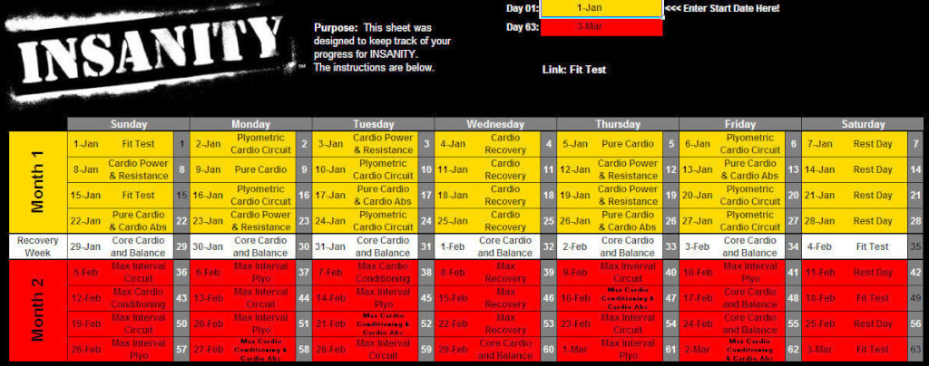 Insanity Workout The Hardest Interval Workout review 