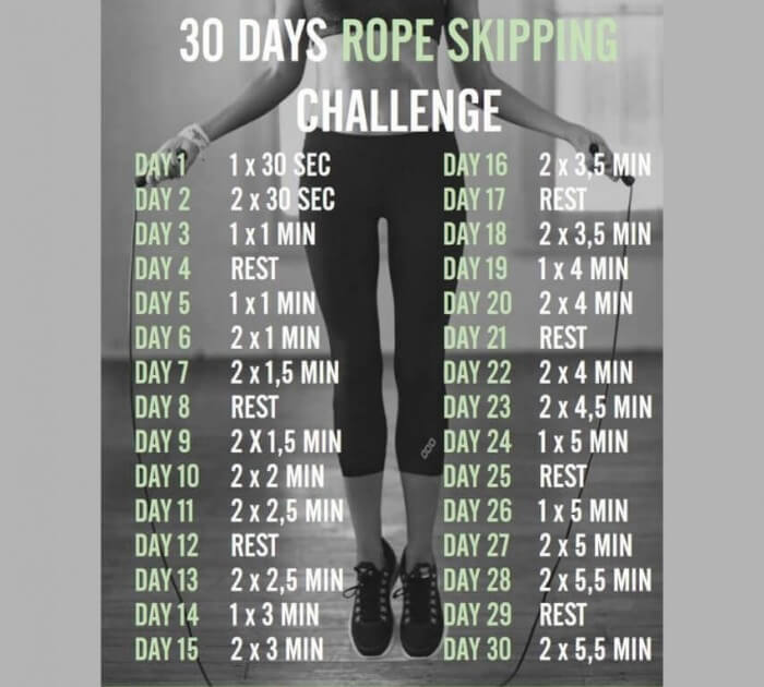 jump rope exercise plan