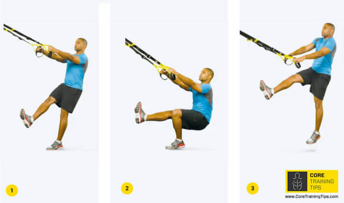 TRX Leg Exercises - How to do TRX squats